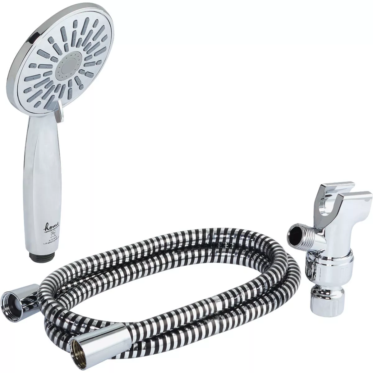 Home Impressions 3-Spray 1.8 GPM Handheld Shower Head, Chrome - photo 3