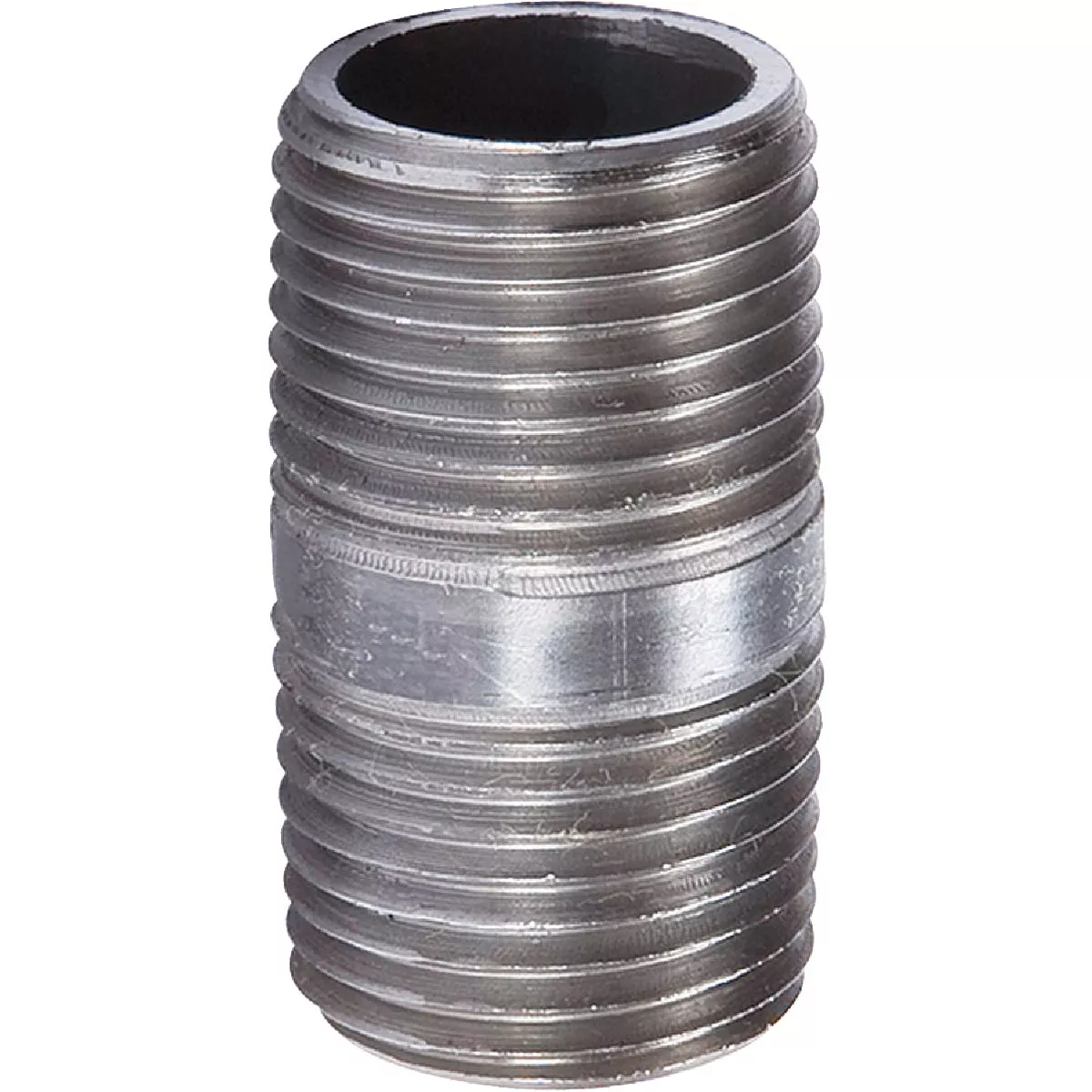 Southland 3/8 In. x Close Welded Steel Galvanized Nipple