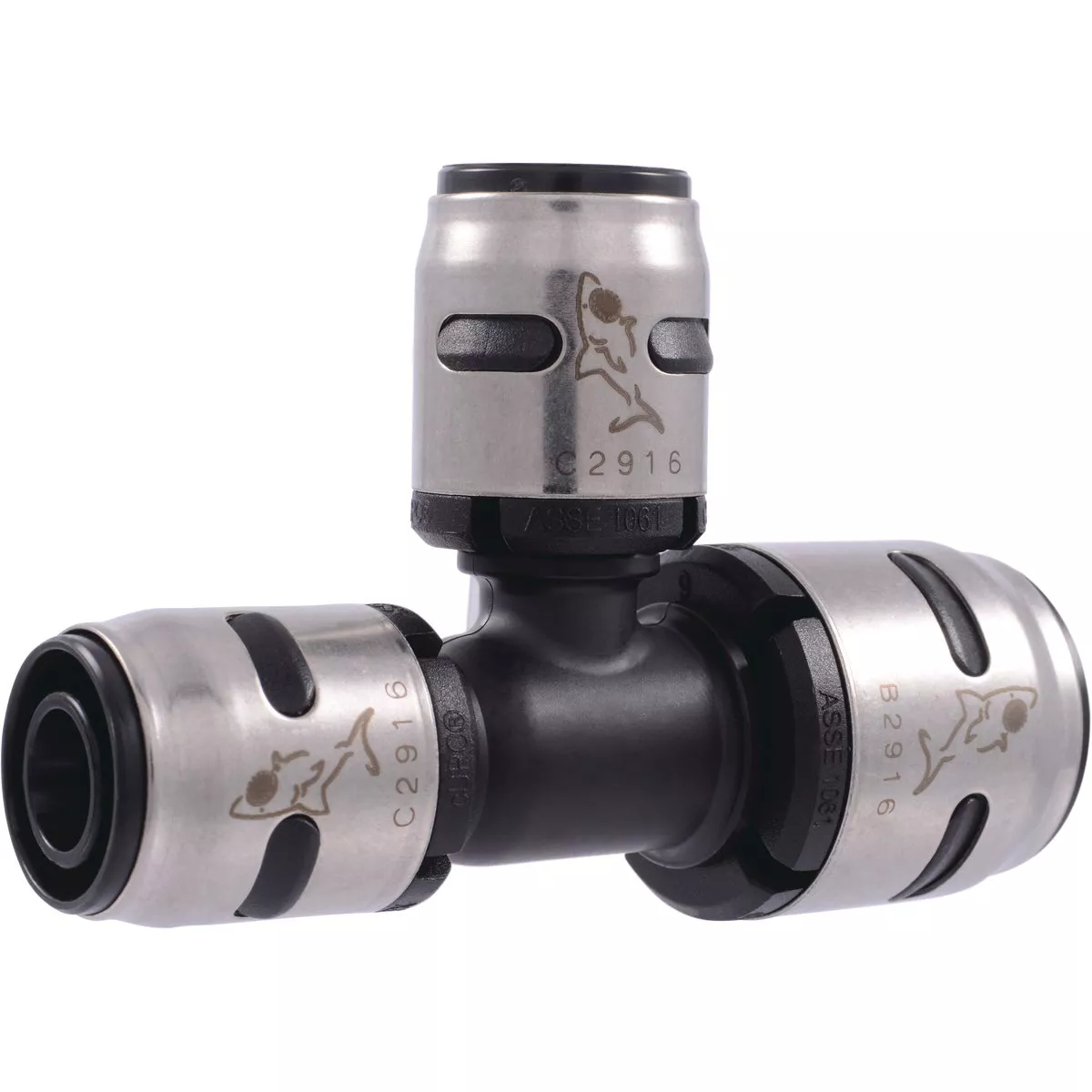 SharkBite EvoPex 3/4 In. x 1/2 In. x 1/2 In. Reducing Push-to-Connect Plastic Tee