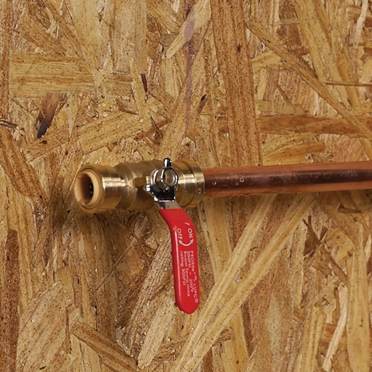 QuickFitting 1/2 In. Push-to-Connect Brass Full Port Ball Valve - photo 2