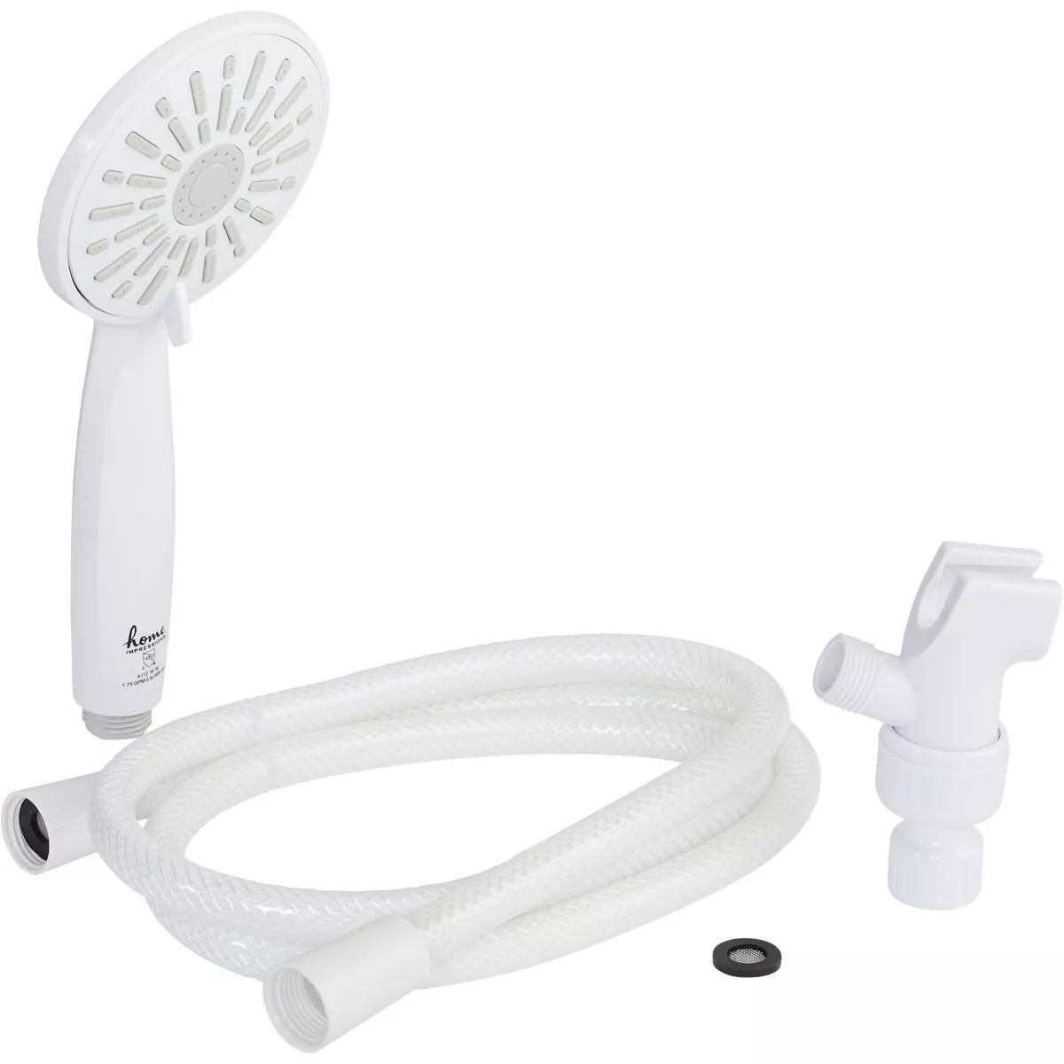 Home Impressions 3-Spray 1.8 GPM Handheld Shower Head, White - photo 3