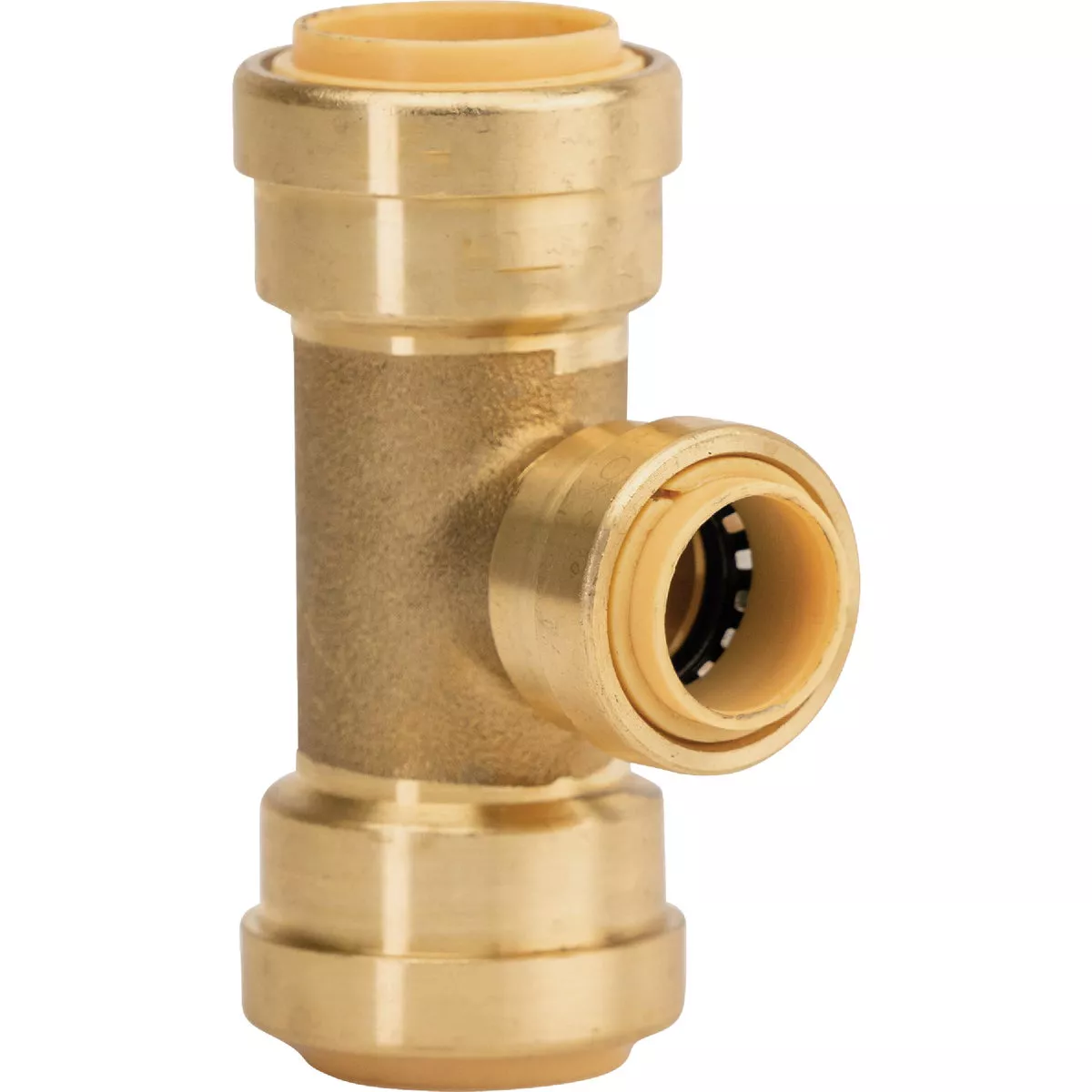 QuickFitting 3/4 In. x 3/4 In. x 1/2 In. Push-to-Connect Brass Reducing Tee - photo 5