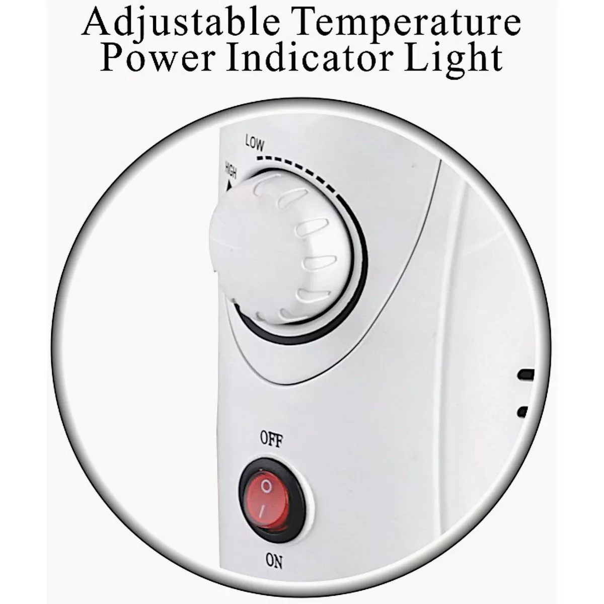 Optimus 700W 120V Mini Oil Filled Radiator Heater - photo 2