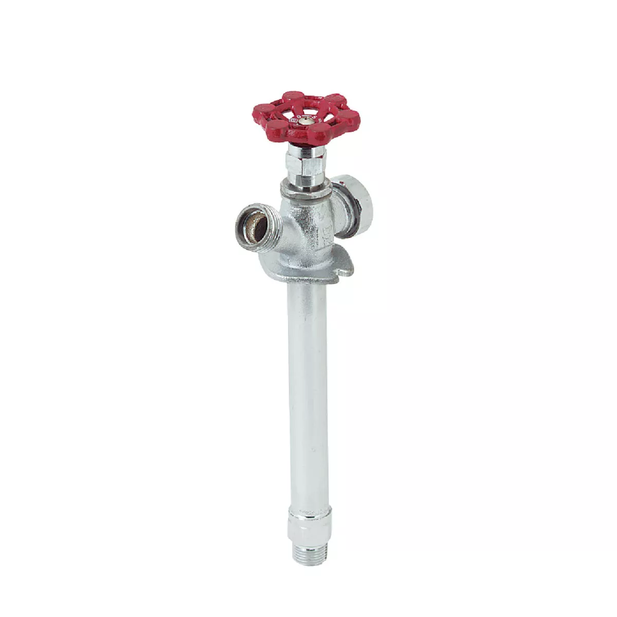 ProLine Chrome Plated Brass 1/2 In. MIP x 3/4 In. MHT Anti-Siphon 6 In. Frost Free Sillcock