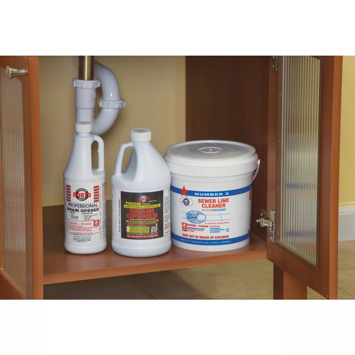Rooto 64 Oz. Industrial Strength Drain Opener - photo 2