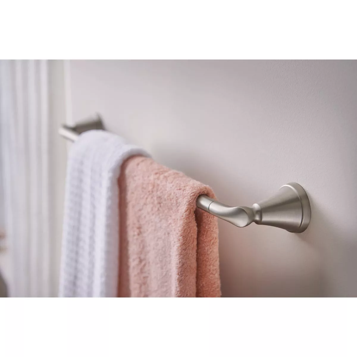 Moen Tiffin 24 In. Towel Bar, Brushed Nickel - photo 3