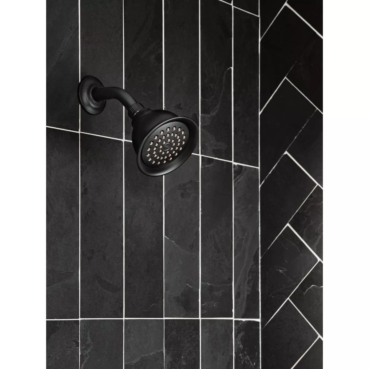 Moen Banbury Posi-Temp 1-Handle Lever Tub and Shower Faucet, Matte Black - photo 3