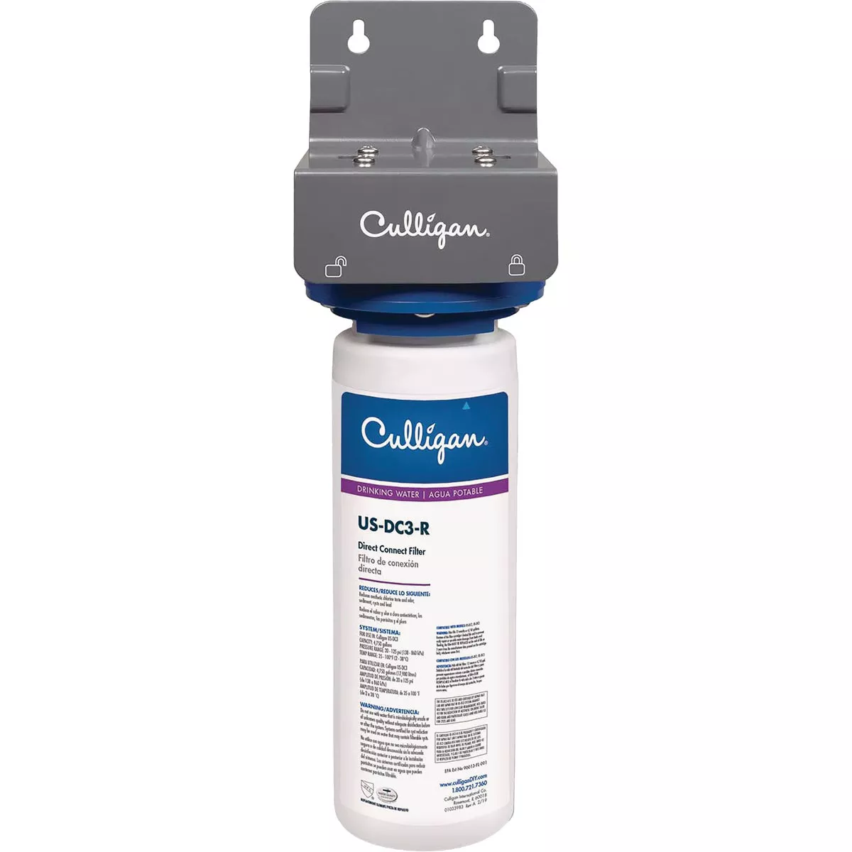 Culligan US-DC-3 Direct Connect Under-Sink Water Filter