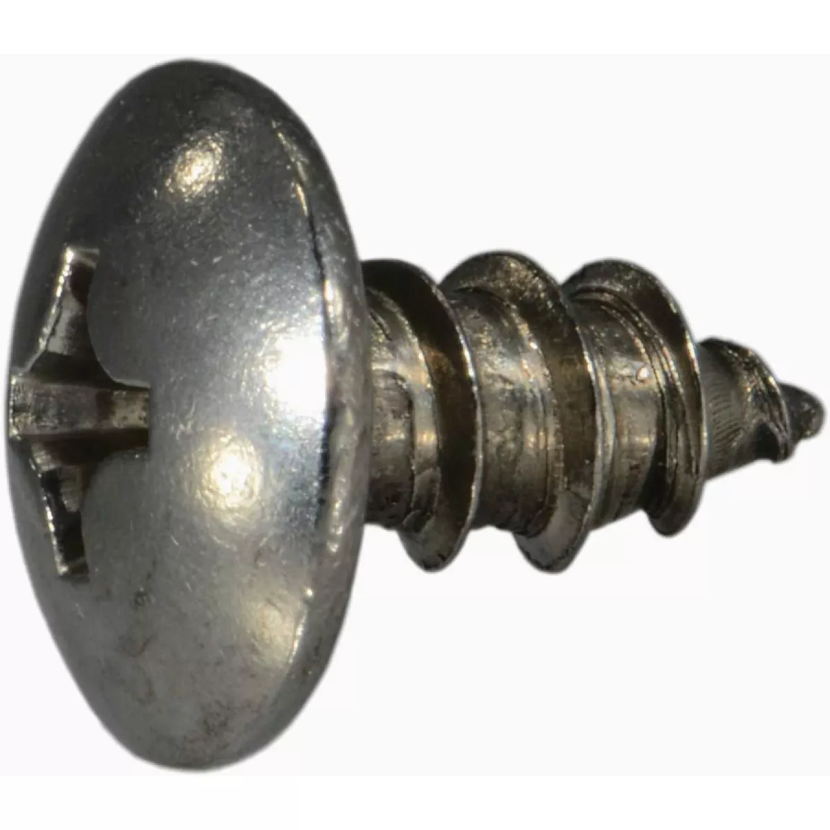 Midwest Fastener #14 x 1/2 In. 18-8 Stainless Steel Phillips Truss Head Sheet Metal Screws