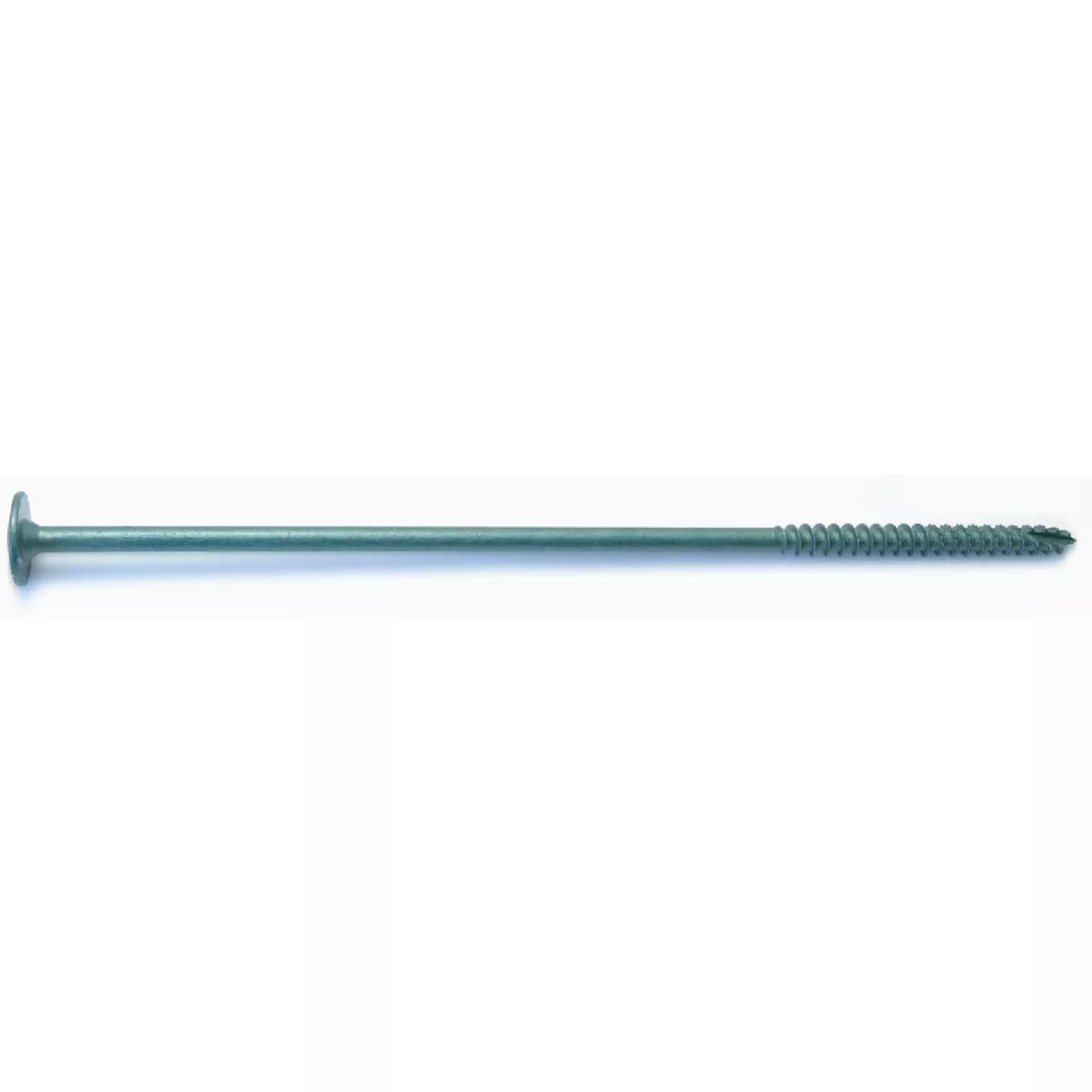 Midwest Fastener 3/8 In. x 10 In. Green XL1500 Coated Steel Modified Truss Head Star Drive Construction Lag Screws