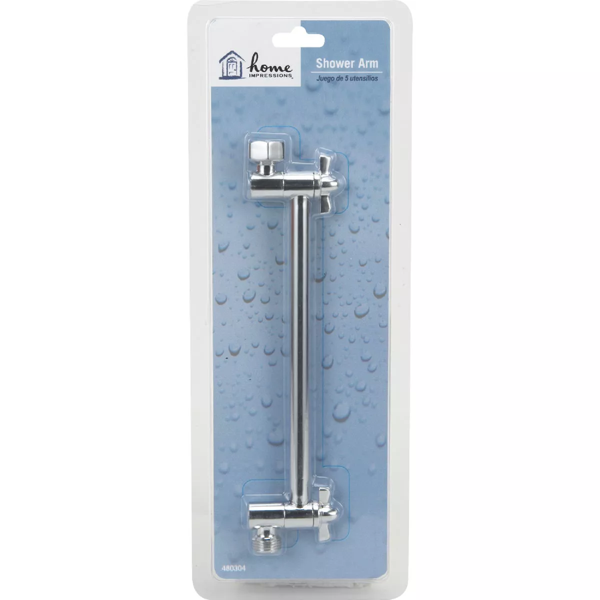 Home Impressions 9 In. Chrome Adjustable Shower Arm - photo 2
