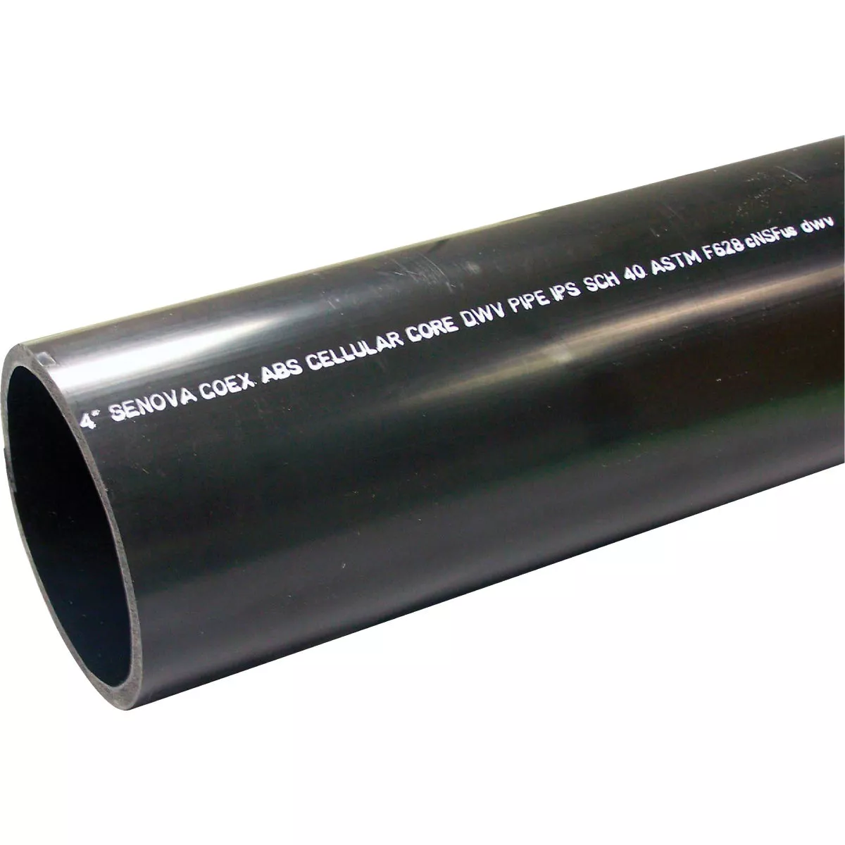 Charlotte Pipe 3 In. x 5 Ft. ABS DWV Pipe