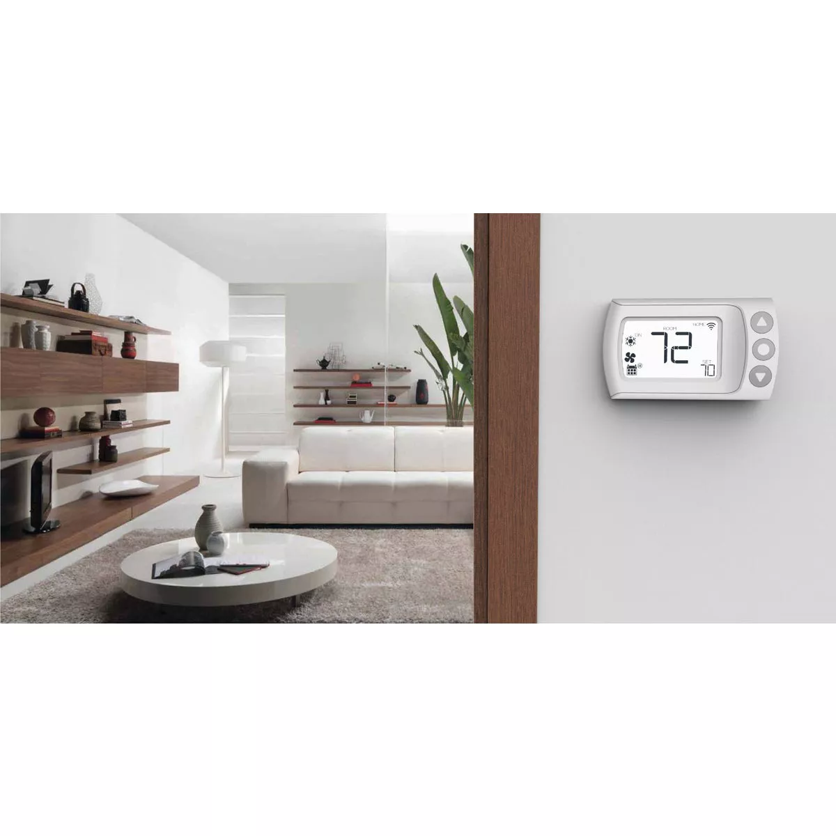LUX Products CS1 WiFi Programmable White Digital Thermostat - photo 2