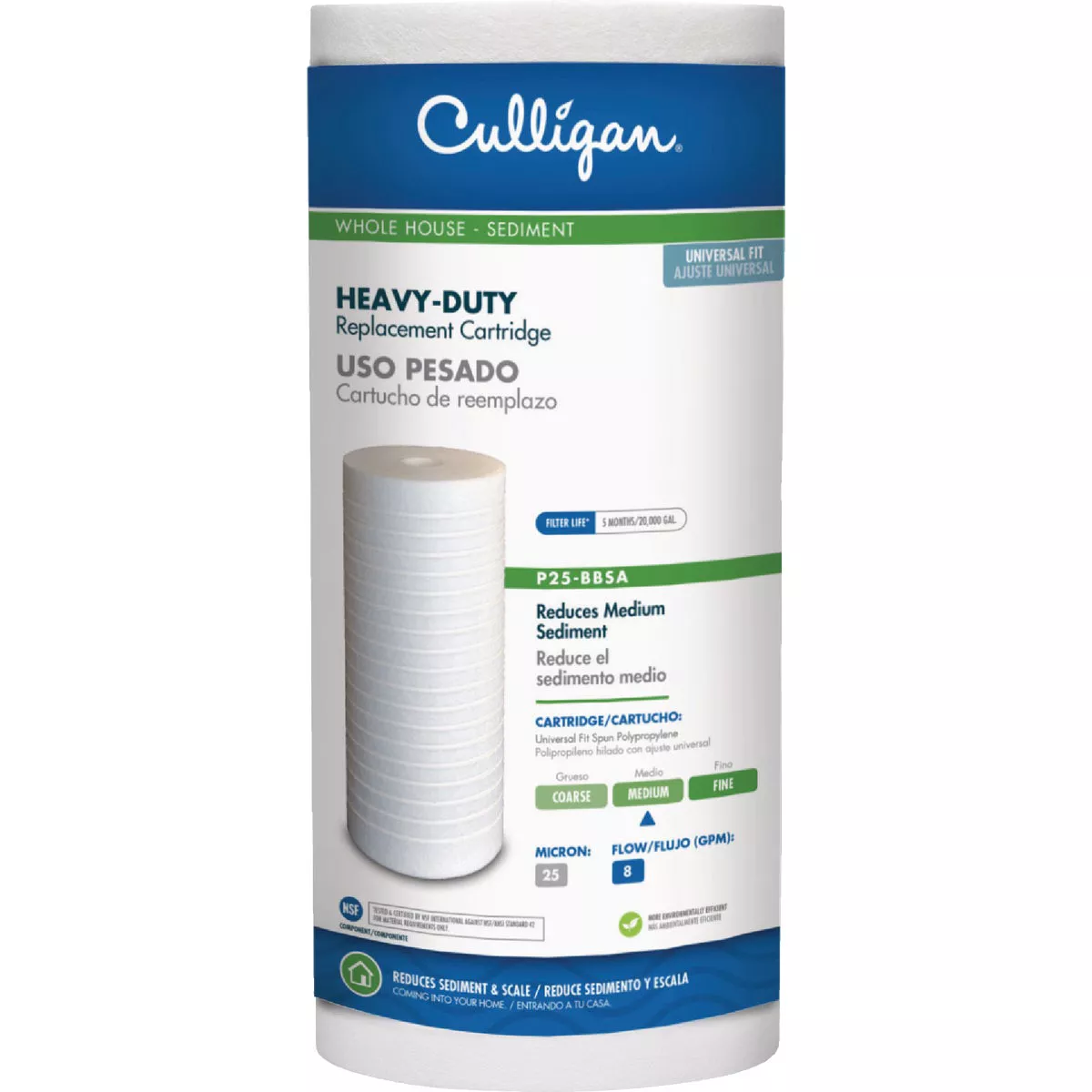Culligan Heavy Duty Whole House Water Filter Cartridge