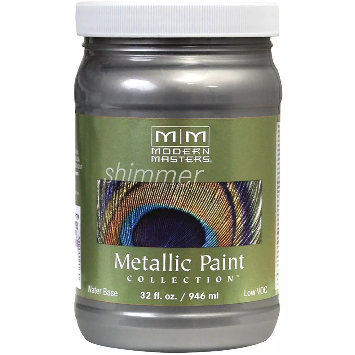 Modern Masters Pewter Satin Hobby Paint, 1 Qt.