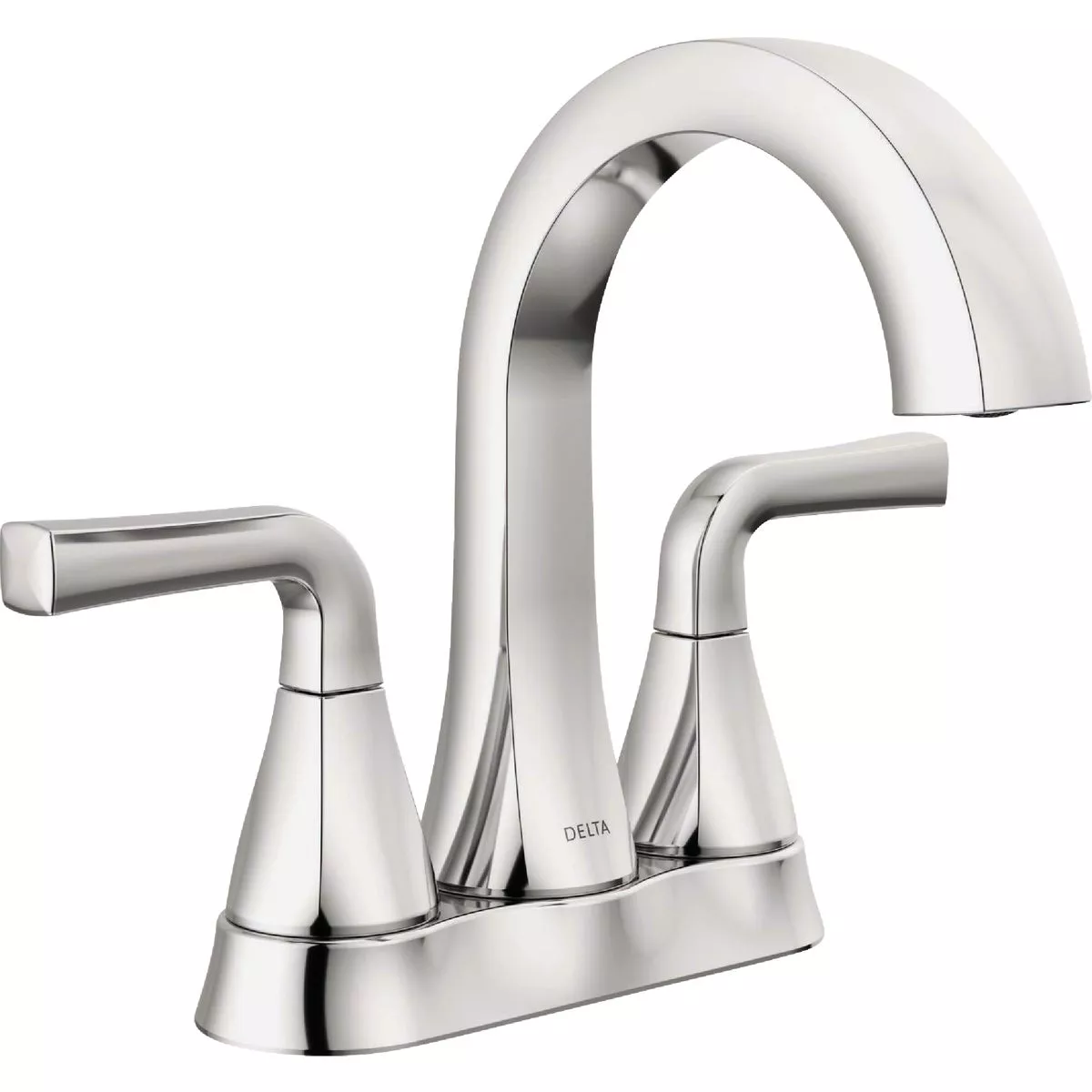 Delta Dallace Chrome 2-Handle Centerset Bathroom Faucet