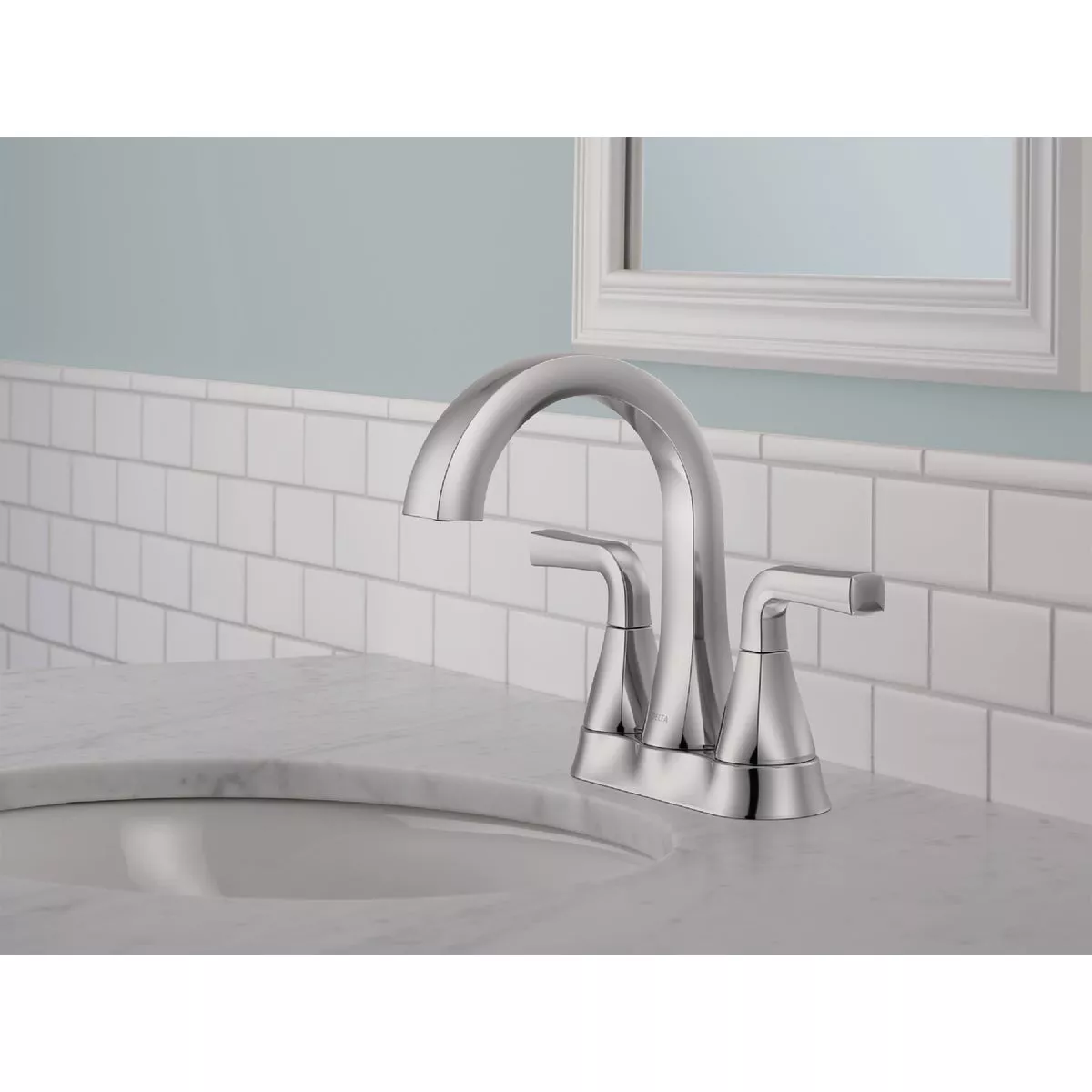 Delta Dallace Chrome 2-Handle Centerset Bathroom Faucet - photo 2