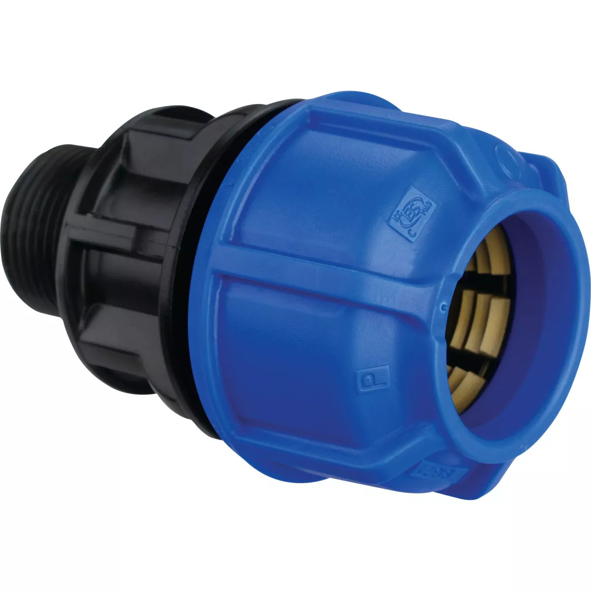 IPEX 1 In. x 3/4 In. Polyethylene CTS Compression Male Adapter