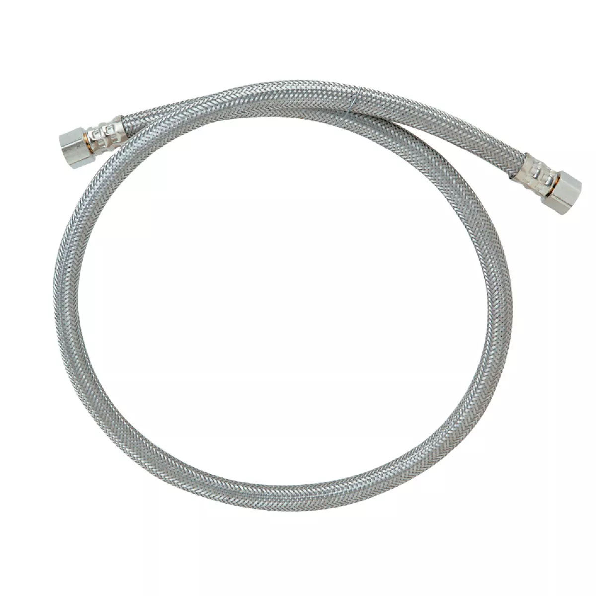Do it Best 3/8 In. C x 3/8 In. C x 36 In. L. Braided Stainless Steel Faucet Supply Line