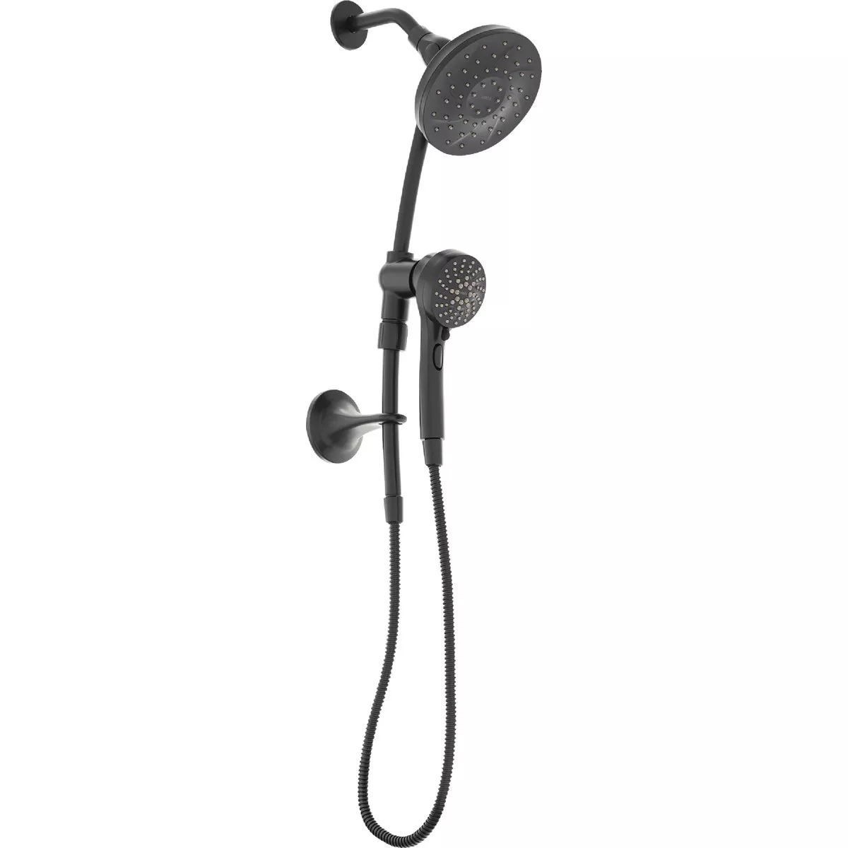 Moen 6-Function Matte Black 6-1/2 In. Dia. Spray Head Hand Shower