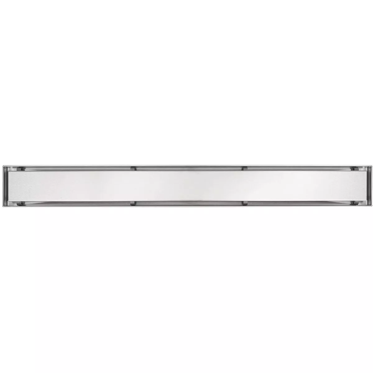B&K 24 In. Linear Shower Drain Tile-In Grate Brushed Nickel