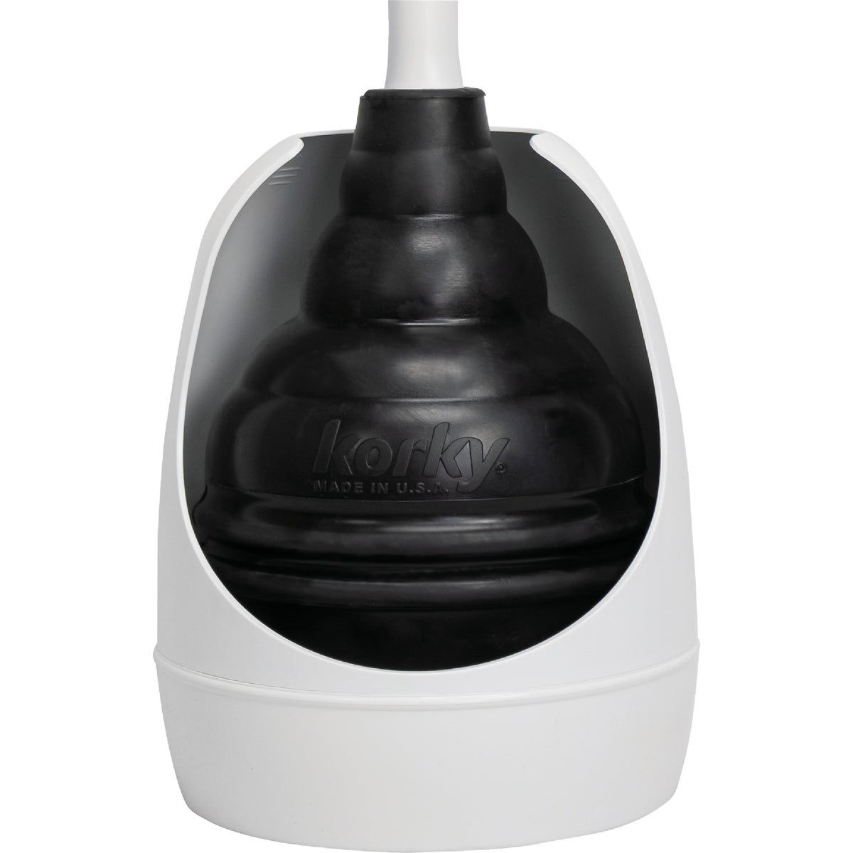Korky Beehive Max HideAway Telescoping Plunger with Holder Do it Best