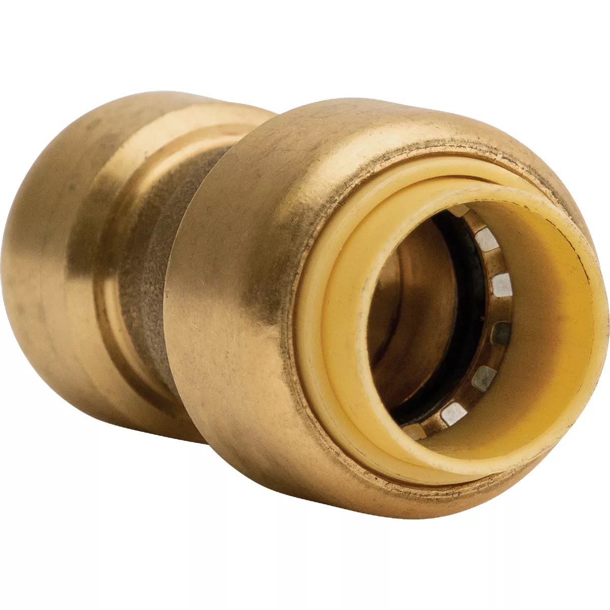 QuickFitting 3/8 In. x 1/2 In. Push-to-Connect Brass Reducing Coupling - photo 5