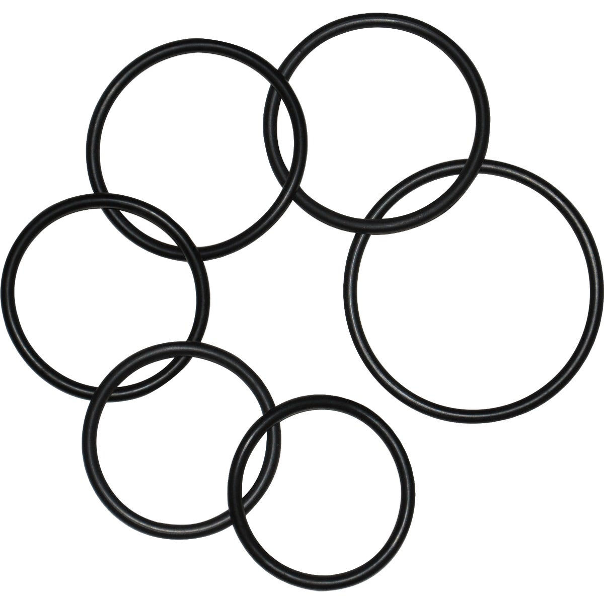 MECCANIXITY 50-Pack Silicone O-Rings - 1mm ID, 5mm OD, 2mm Width, 50A Durometer For Plumbing & Repair