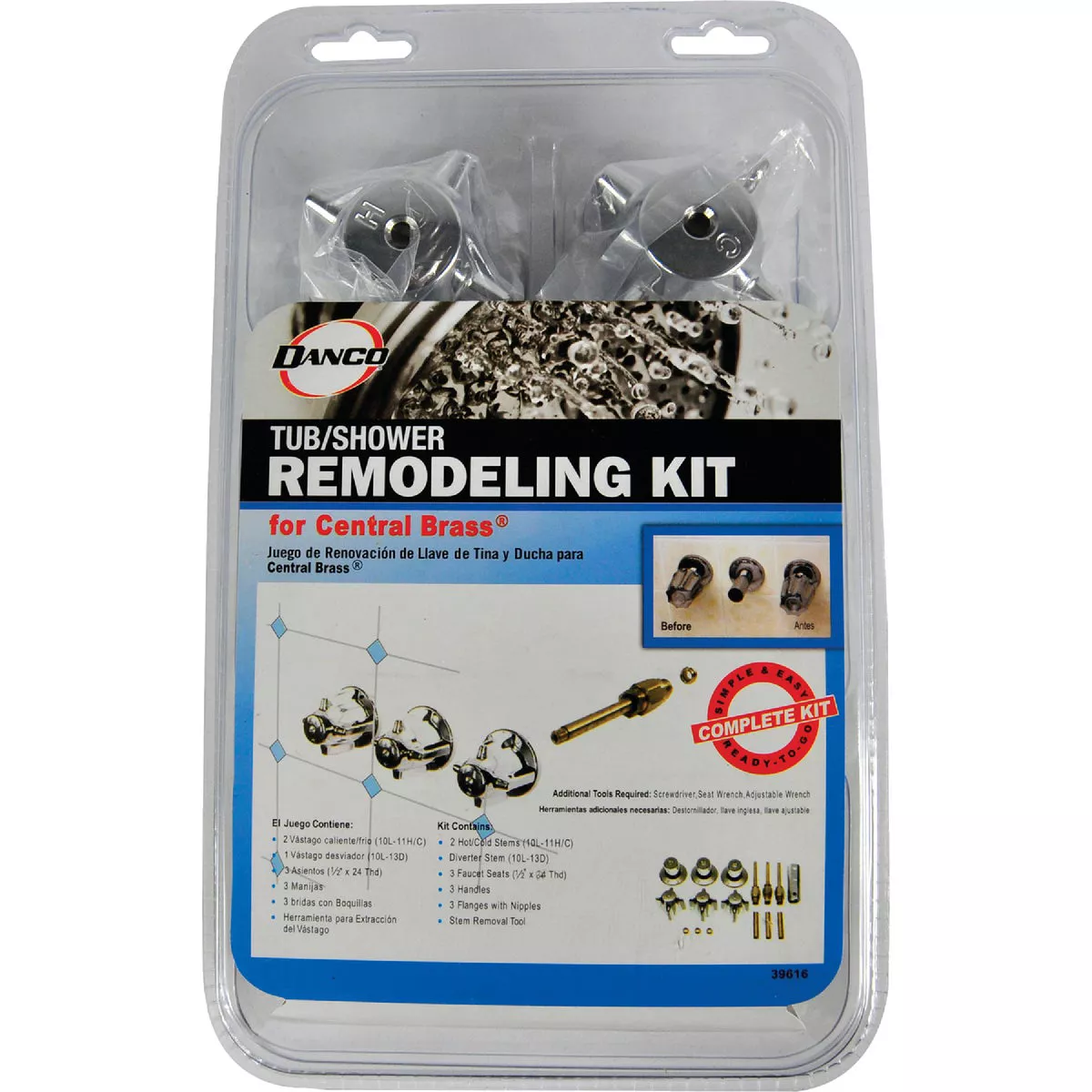 Danco Central Brass Bath & Shower Repair Kit - photo 2