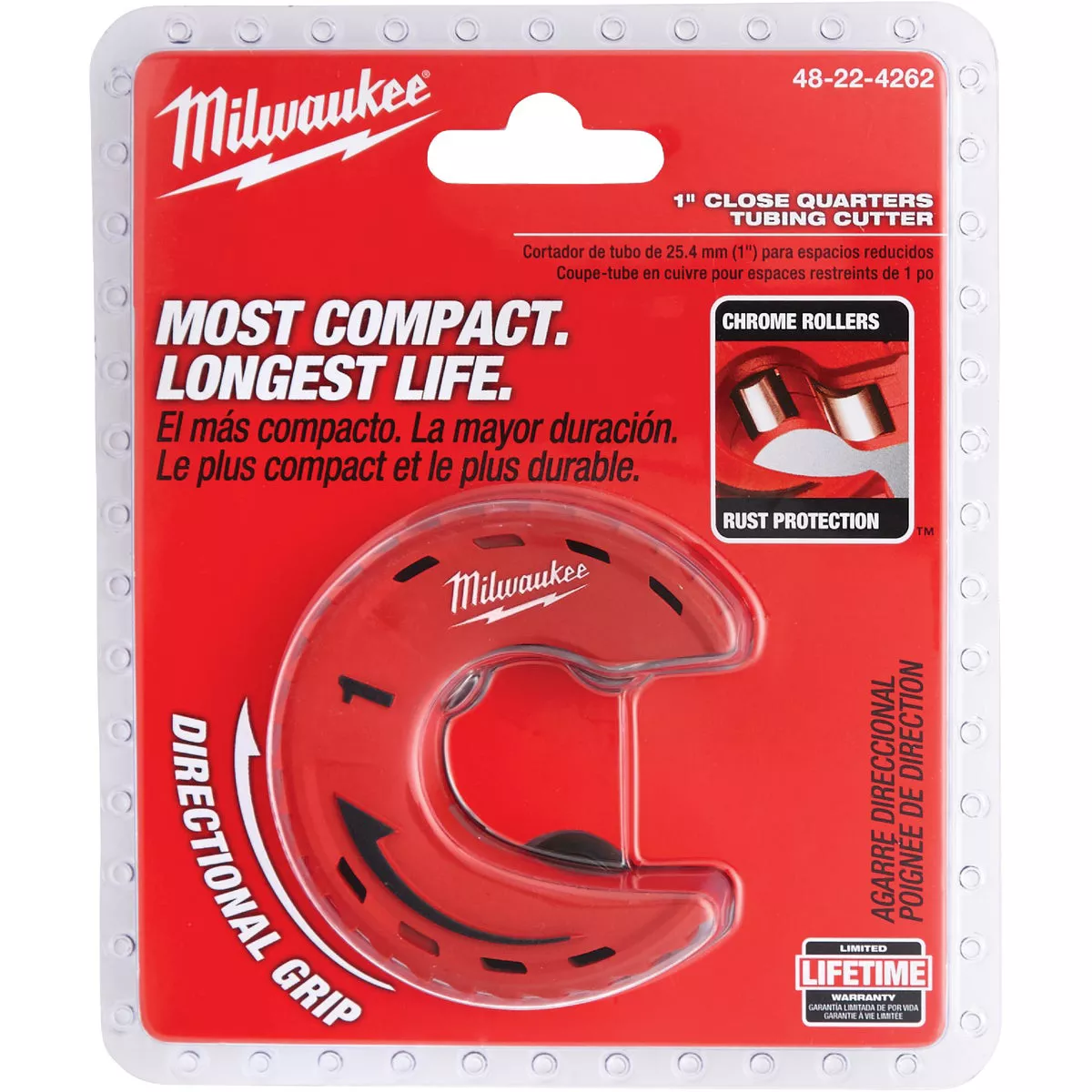 Milwaukee 1 In. Close Quarters Tubing Cutter - photo 2