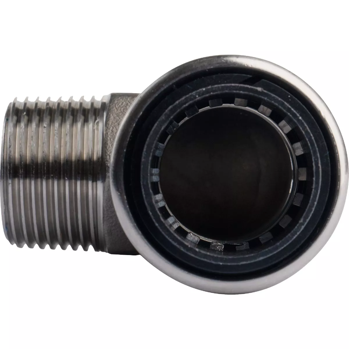 QuickFitting 3/4 In. Push-to-Connect x 3/4 In. MNPT Stainless Steel 90-Degree Elbow - photo 4