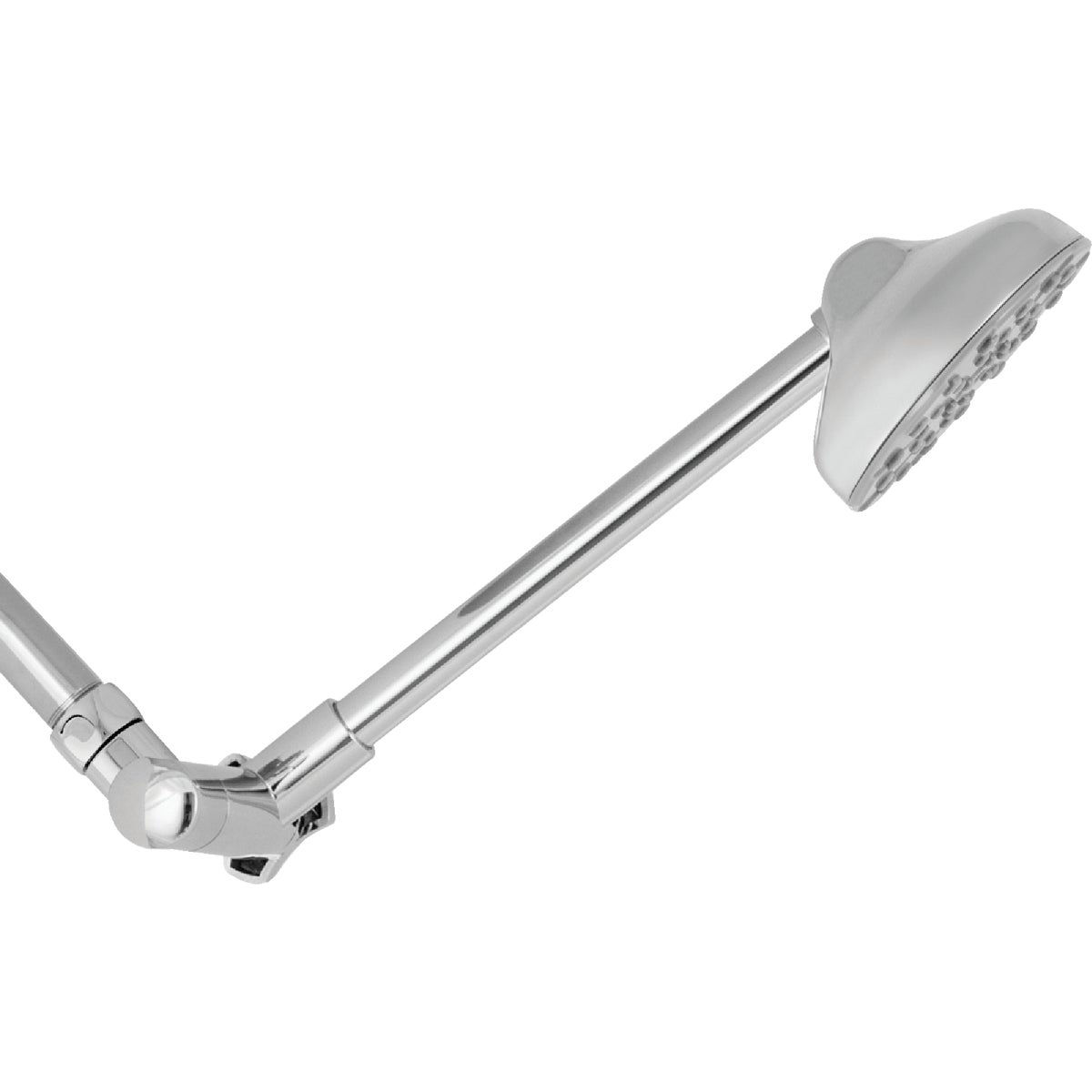 Waterpik RainFall+ Rain Shower 1Spray 1.8 GPM Fixed Showerhead with Adjustable Arm, Chrome Do