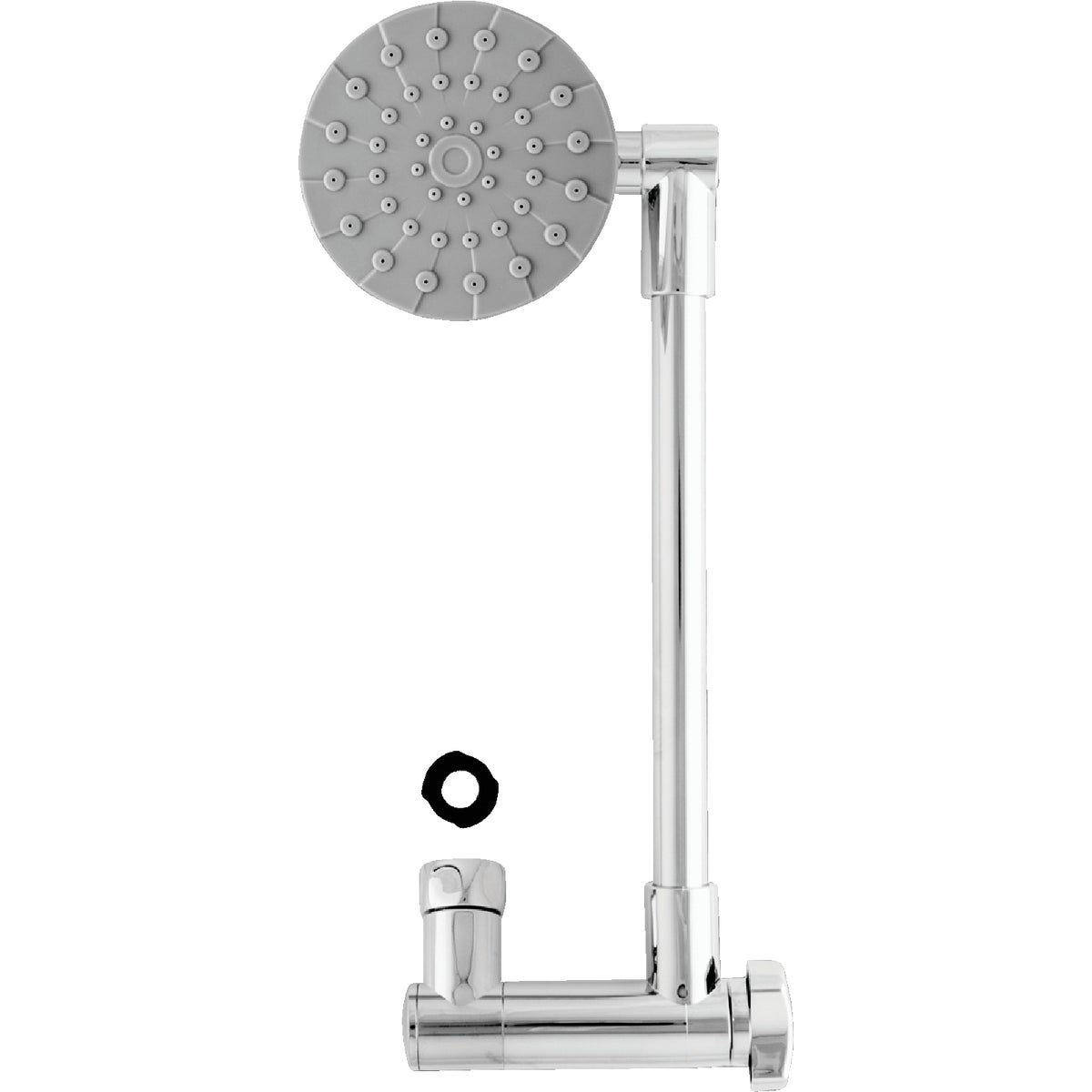 Waterpik RainFall+ Rain Shower 1Spray 1.8 GPM Fixed Showerhead with Adjustable Arm, Chrome Do