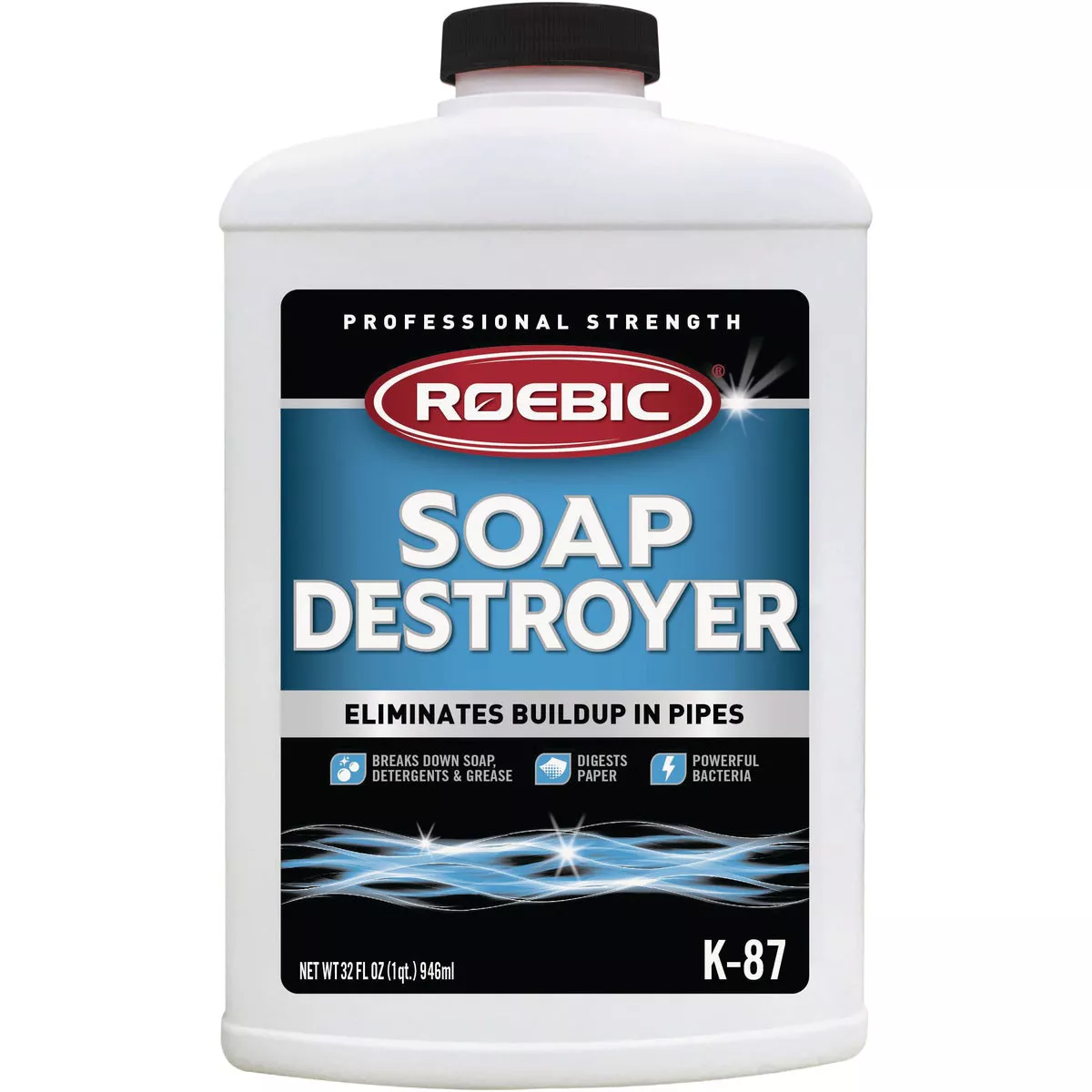 Roebic 32 Oz. Soap Destroyer Drain Opener & Cleaner