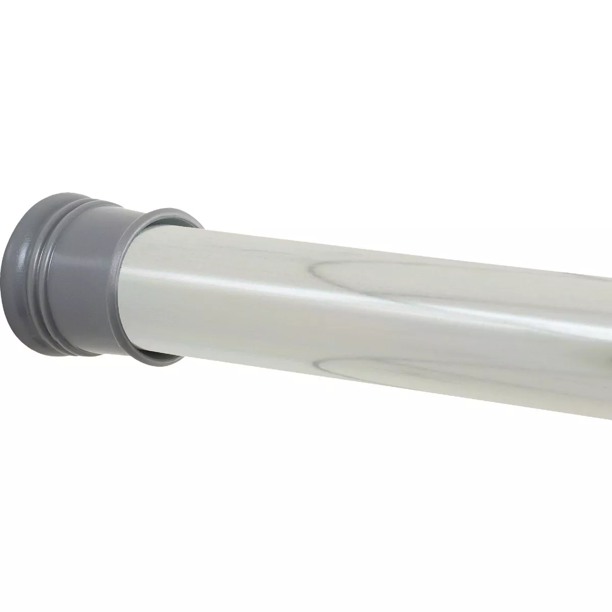 Zenith Zenna Home Straight 52 In. to 86 In. Adjustable Tension Shower Rod in Chrome