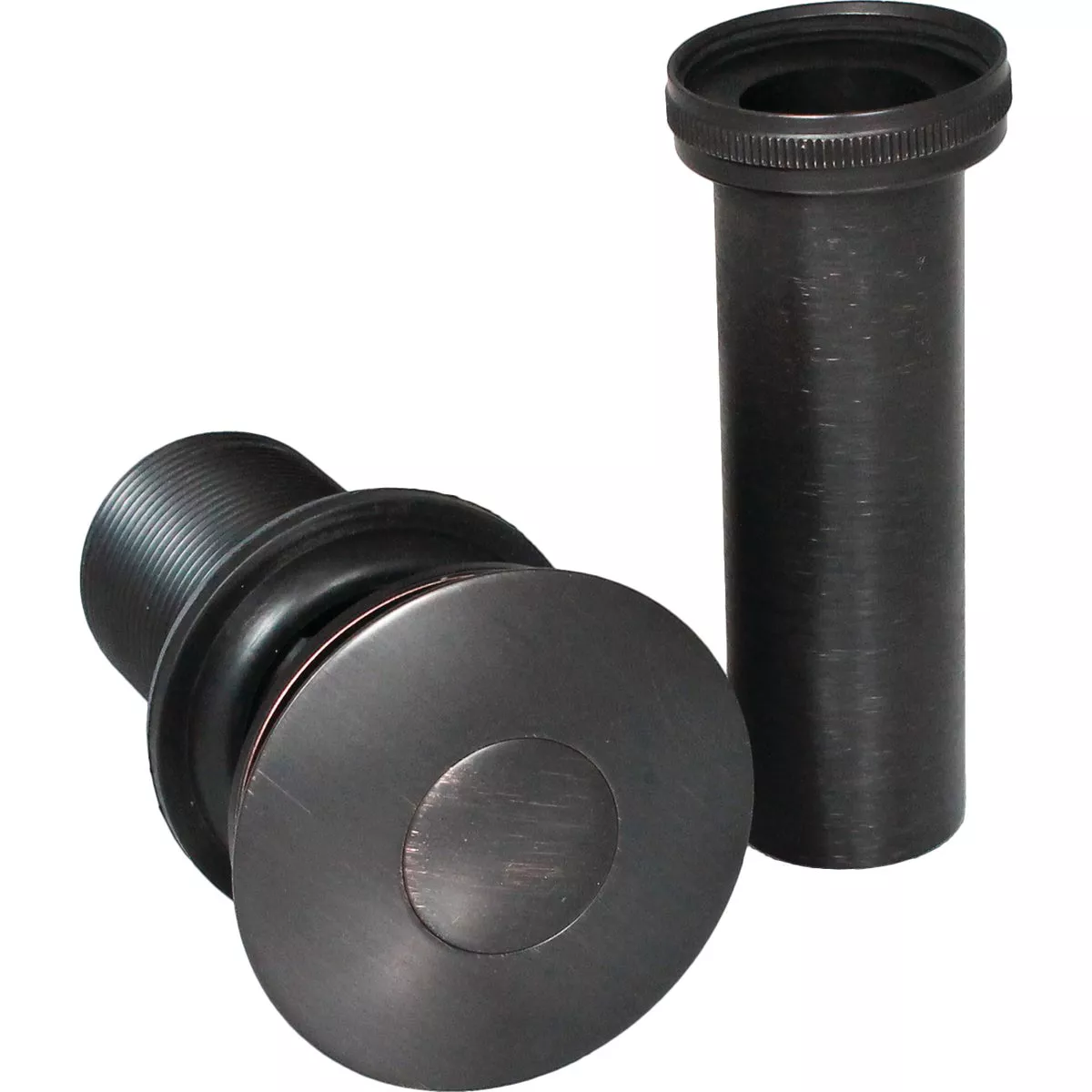 Keeney 1-1/4 In. Bronze Finished Brass Push Button Universal Bathroom Sink Drain Stopper - photo 2