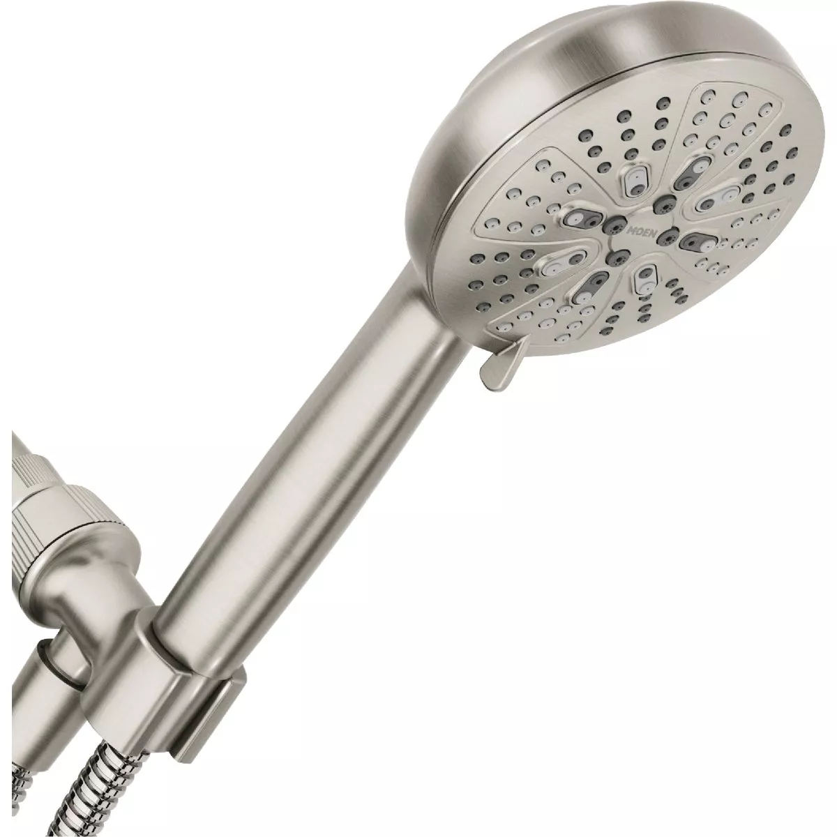 Moen Hydro Energetix 7-Spray Wall Mount Handheld Shower Head, Spot Resistant Brushed Nickel - photo 3