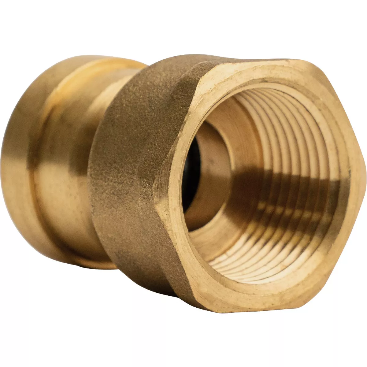 QuickFitting 1/2 In. Push-to-Connect x 3/4 In. FNPT Brass Reducing Female Adapter - photo 4