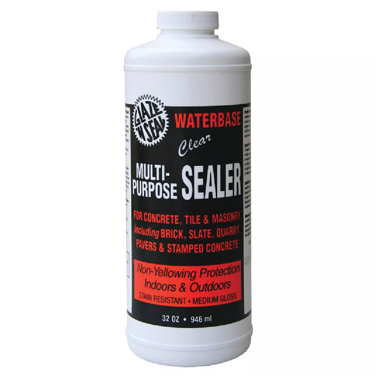 Glaze 'N Seal Water-Based Concrete Sealer, 1 Qt.