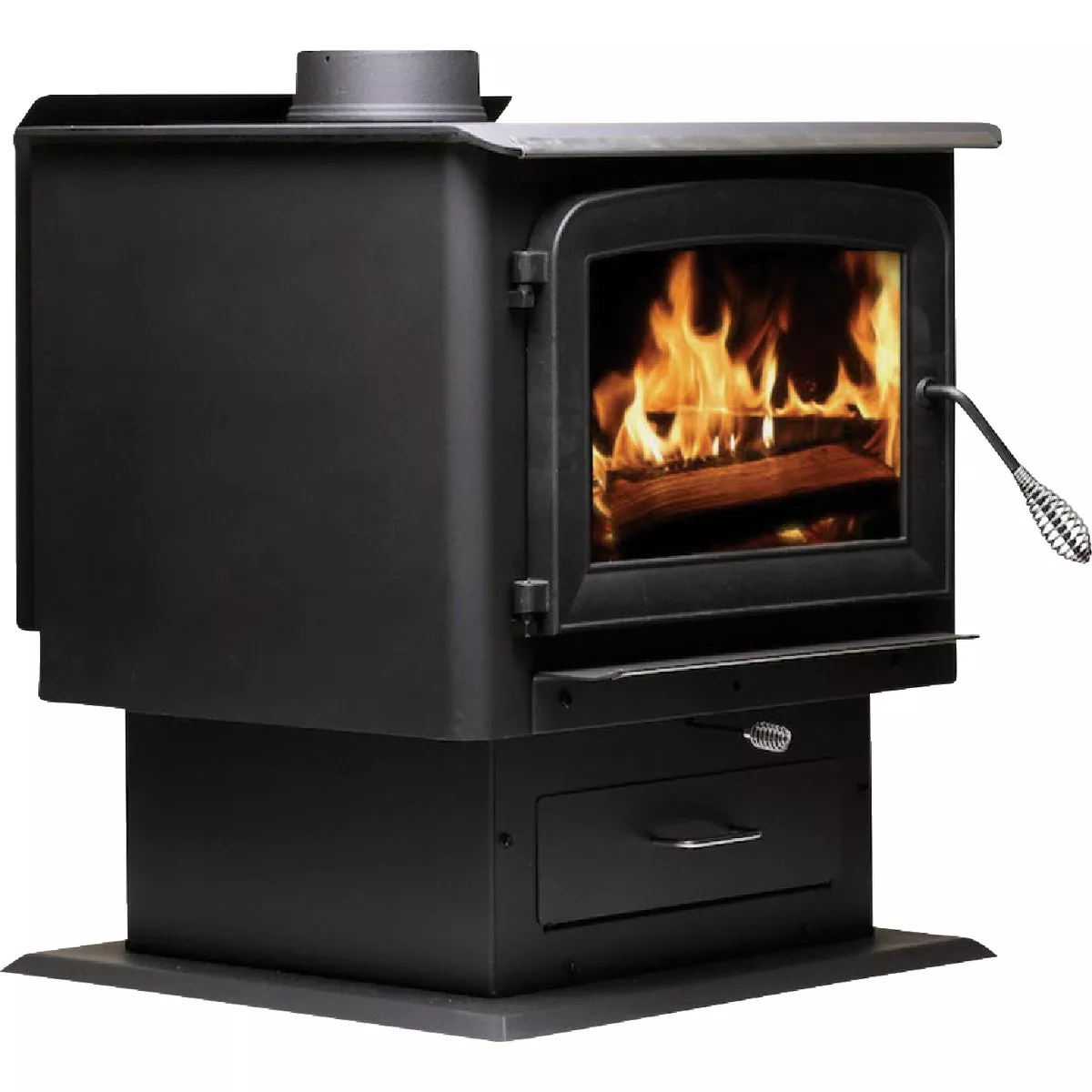 US Stove Ashley 2500 Sq. Ft. Pedestal Wood Stove - photo 2