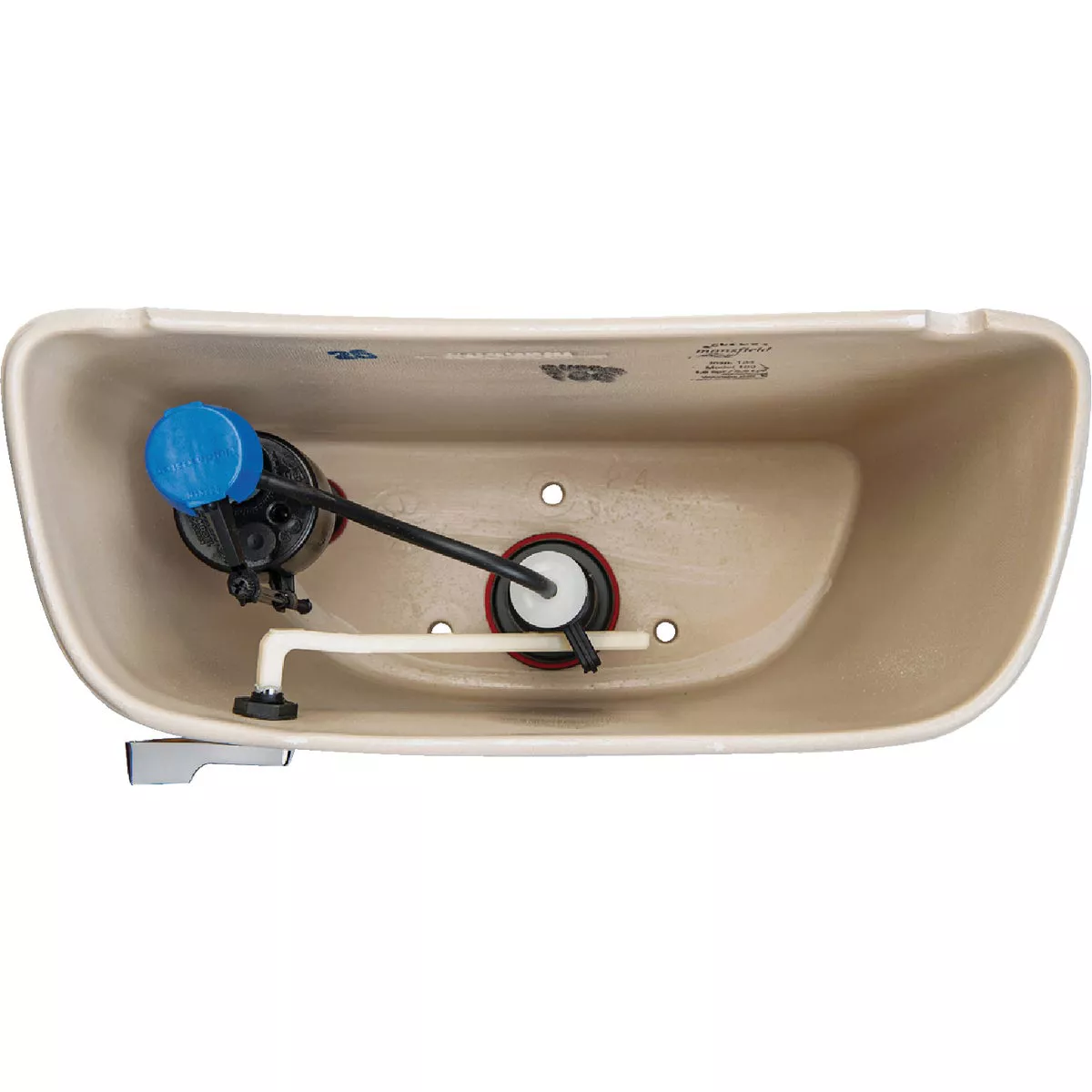 Mansfield Pro-Fit 1 White Round Bowl 1.6 GPF Complete Toilet - photo 6