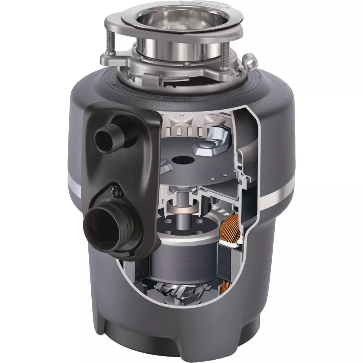Insinkerator Evolution Compact 3/4 HP Garbage Disposer, 8 Year Warranty - photo 4