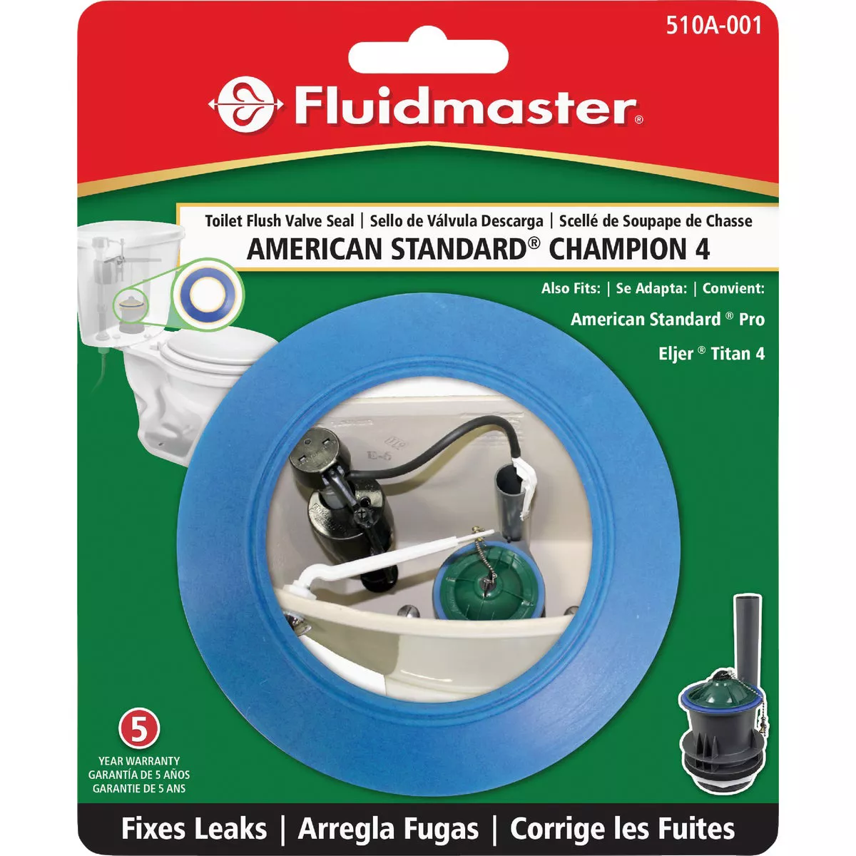 Fluidmaster Replacement Flush Valve Seal for American Standard & Eljer - photo 2