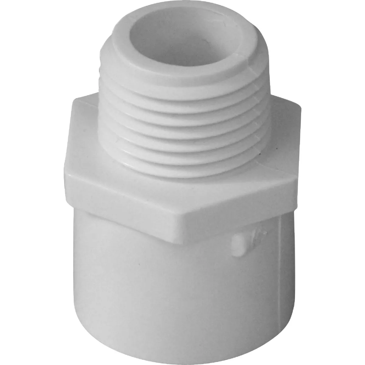 Charlotte Pipe Reducing Schedule 40 6 in. S x 6 in. M.I.P. PVC Adapter - photo 2