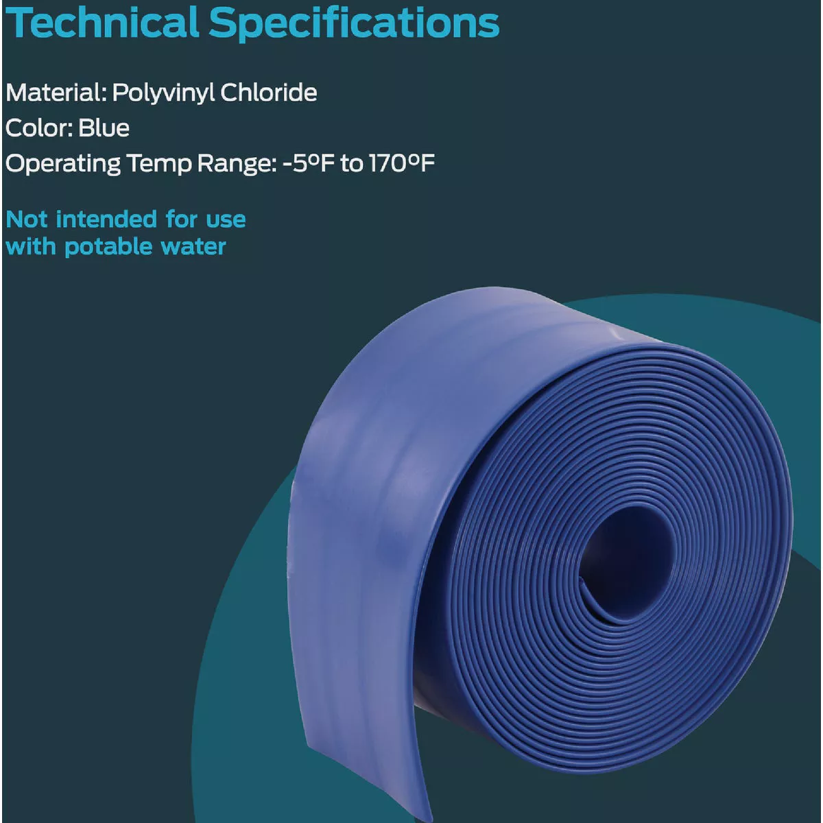 EZ-Flo 30 Ft. x 2 In. ID Flat Discharge Hose - photo 3