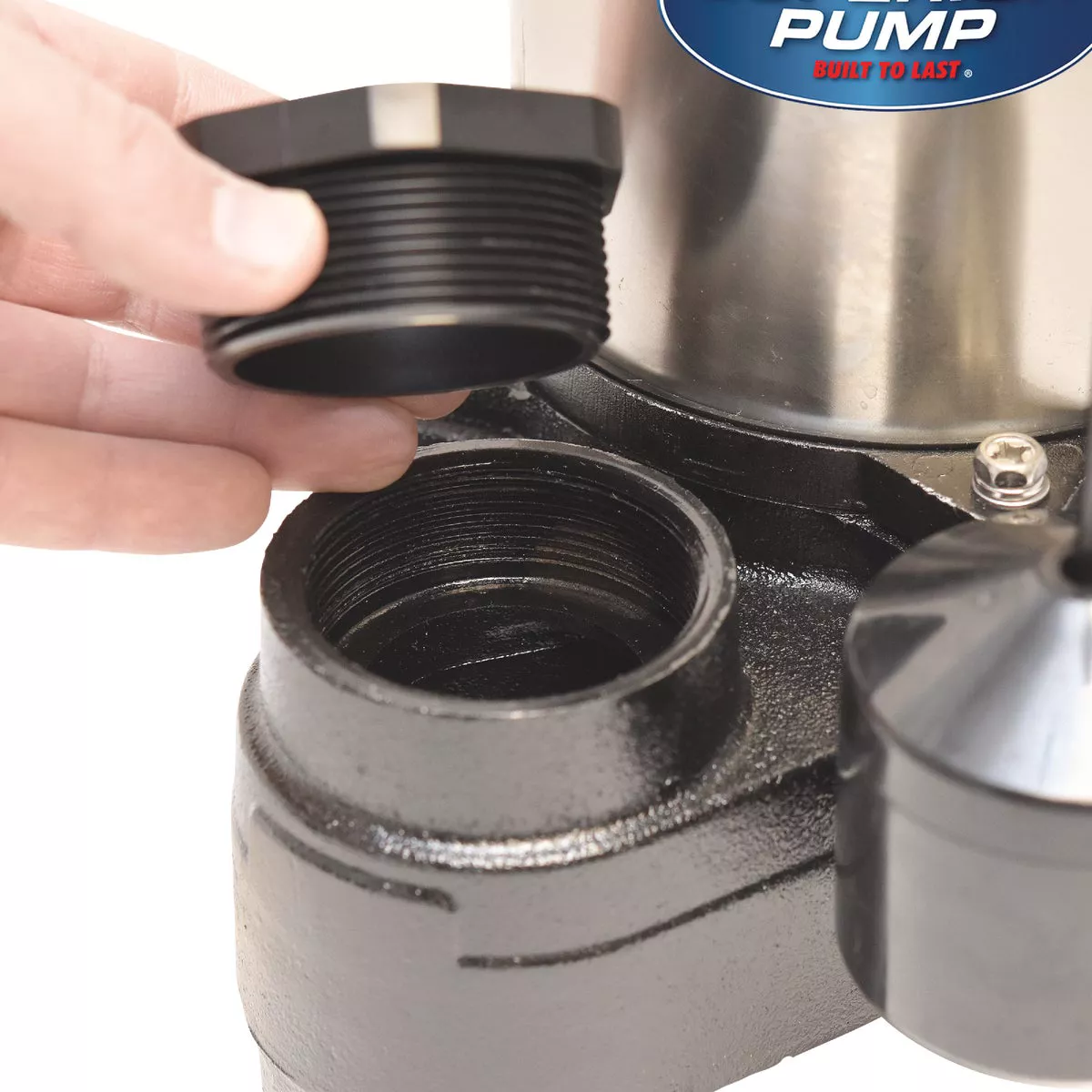 Superior Pump 3/4 HP Stainless Steel/Cast Iron Submersible Sump Pump with Vertical Float Switch - photo 6