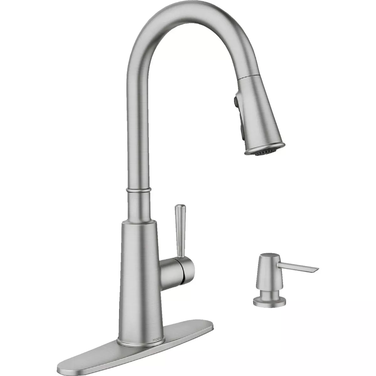 Moen Fenn 1-Handle Pull-Down Kitchen Faucet, Stainless Steel