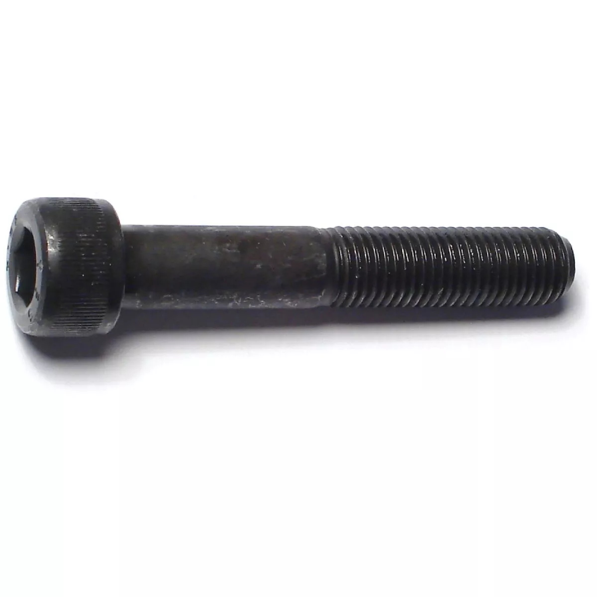 Midwest Fastener 10mm-1.25 x 60mm Black Oxide Class 12.9 Steel Fine Thread Knurled Head Hex Socket Cap Screws (5 Ct.)-