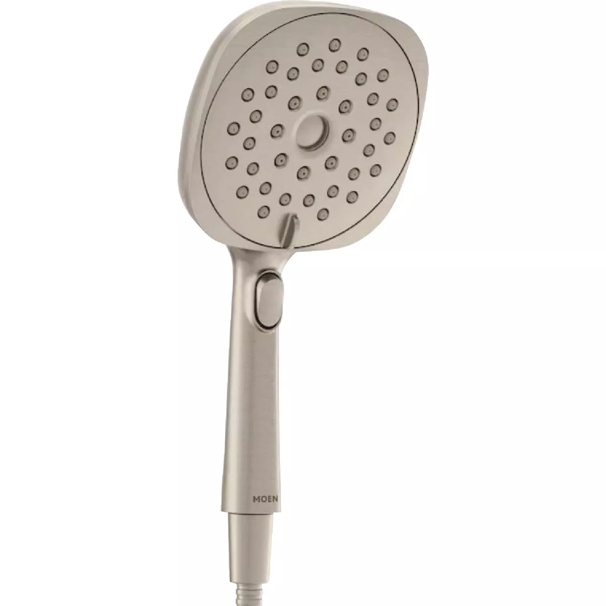 Moen Spot Resistant Brushed Nickel 6 In. Dia. Spray Head Handheld Shower