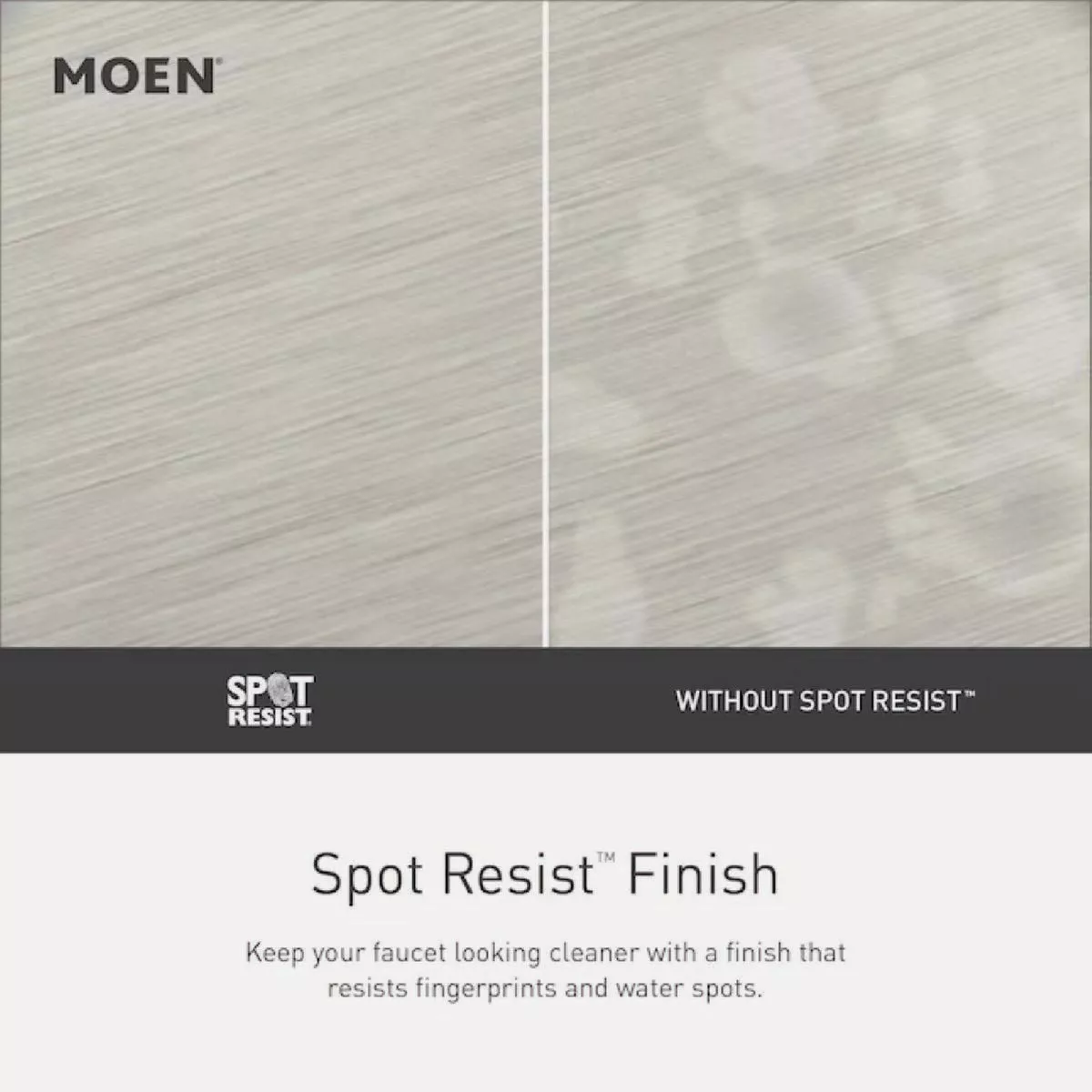Moen Spot Resistant Brushed Nickel 6 In. Dia. Spray Head Handheld Shower - photo 3